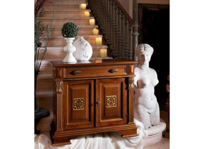 Clásico armario de pared aparador de madera buffet vitrina armario de lujo muebles