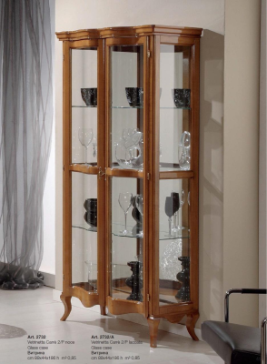 Colección Armario Vitrina Armarios Vitrina Muebles de lujo Vitrinas Gabinete de cristal