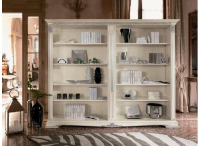 Oficina Librería Archivador Muebles de lujo Estilo antiguo Armario Barroco Madera maciza