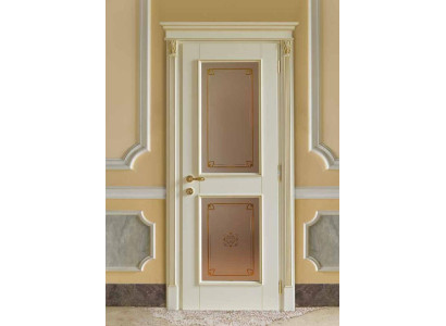 Puerta + marco Puertas interiores Barroco Fabricación a medida Puertas de madera maciza clásicas Italia nuevo
