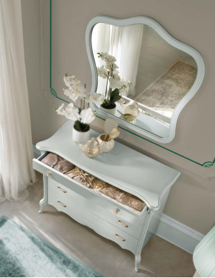 Cómoda con 4 cajones aparador blanco aparador armario aparadores.