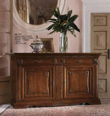 XXL Bufé Comoda Cómodas Armario Barroco Rococó Decoración Aparador Consola