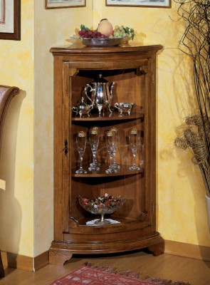Muebles de sala de estar, armario de cristal, vitrina de madera, vitrinas, armario de vidrio, armarios, estantes.