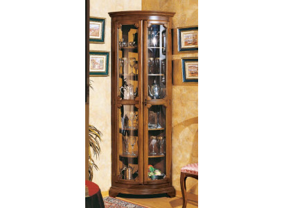 Vitrina de vidrio Armario de vidrio Muebles italianos Vitrina Comedor Aparador Armarios