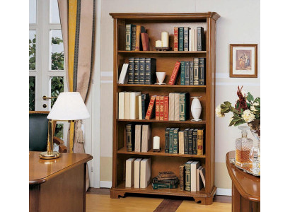Librería Muebles italianos Estante Madera Armarios Estanterías Vitrina Cómoda