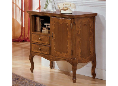Cómoda clásica Armario Madera Armarios Muebles Consolas Muebles italianos Marrón