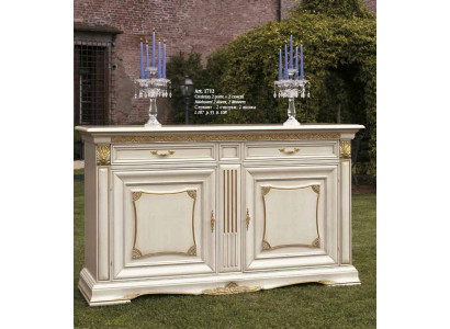 Cómoda Armario Armario de lujo Estante Consola Muebles de Italia Madera maciza Cómodas Nuevas
