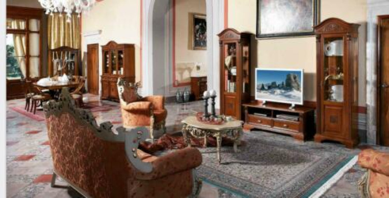 Diseñador 321 Juego de sofás de 1 asiento Tapizado Muebles italianos Sofá de madera maciza