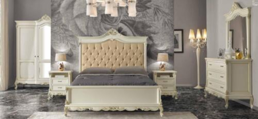 Cama diseño Chesterfield de lujo camas de hotel de madera maciza 180x200 dormitorio cama italia muebles