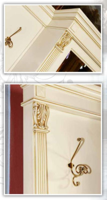 Conjunto de guardarropa con espejo, estante de pared, gancho, armario, perchero para ropa, recibidor.