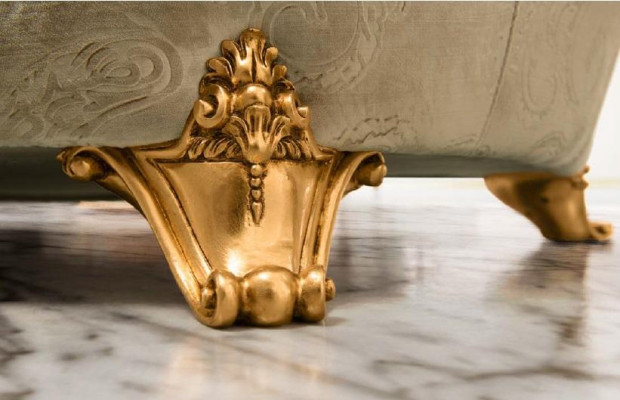 Sofá de salón de tres plazas, sofá, muebles de salón acolchados, sofás Bizzotto 3+2