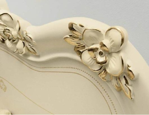 Conjunto de dormitorio Bizzotto cama mesita de noche cómoda espejo armario de 5 piezas.