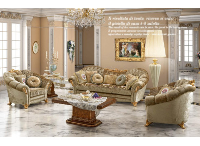 Diseño sofás tapizados Textil Relajarse Moderno Juego de sofás Beige Sala de estar 3+1+1 asientos
