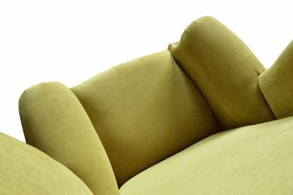 Sillón de tela de tela Sillón de orejas Muebles Nuevos Sala de estar Moderno Diseño de lujo