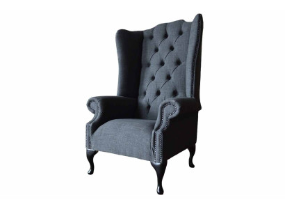 Sillón Chesterfield de una plaza, sofá, muebles de lujo, sillón de orejas, nuevo.