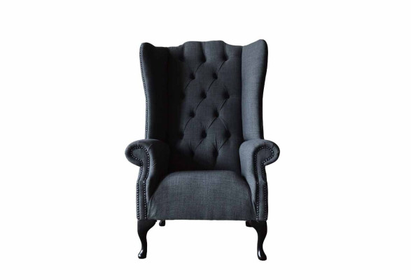 Sillón Chesterfield de una plaza, sofá, muebles de lujo, sillón de orejas, nuevo.