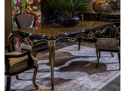 Diseño mesa de comedor Mesas de comedor de lujo Mesas clásicas Mesa barroca Comedor