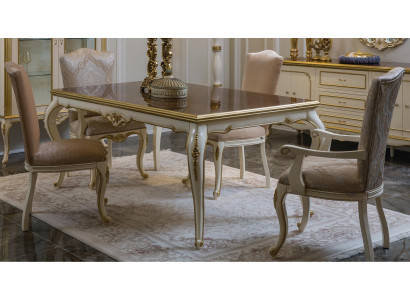 Mesa de comedor francesa mesa de comedor clásica barroca rococó nueva.