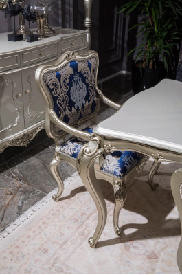 Mesa de comedor de lujo, mesa de comedor, mesa de madera, mesas de estilo art déco.
