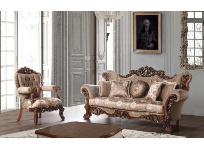 Juego de sofás 3+1 sillón conjunto mesa de centro sofá nuevo conjunto de sofás estilo Art déco.