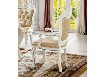 Silla clásica de comedor, silla de respaldo de muebles, sillón barroco, sillas de diseño.