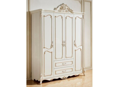 Armarios de dormitorio blancos, armario de madera mueble.