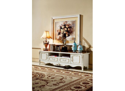 Aparador blanco de lujo elegante sala de estar cómoda armarios muebles de televisión muebles nuevos