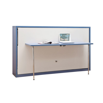 Oficina Cama Invitados Camas Armario con mesa Cama de pared Camas empotradas Armario Madera Nuevo