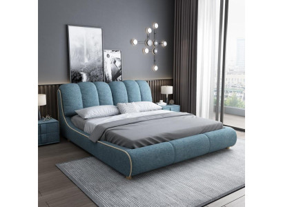 Cama doble Dormitorio Hotel Matrimonial Lujo Cama 2x Mesa de noche 3 piezas Set Nuevo Camas