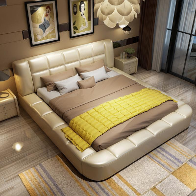 Luxur Cama tapizada Cama de diseño Cama textil Cama doble Cama Cama conyugal Diseño