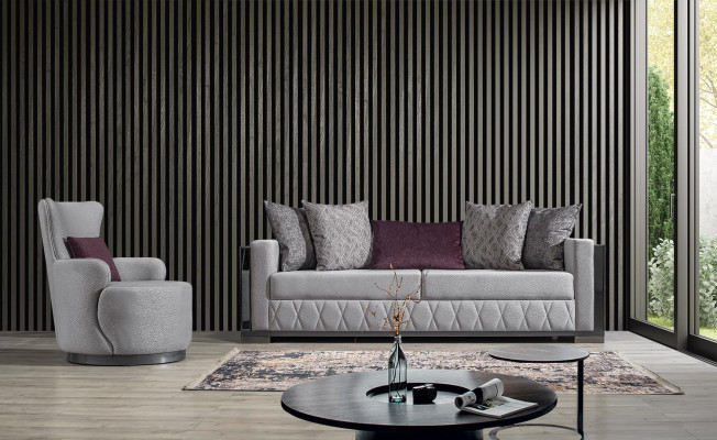 Sillón redondo de club, sofá, diván, reláx, una plaza, muebles tapizados, mobiliario.