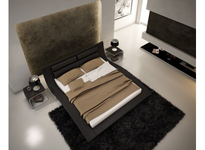 Diseño Cama de hotel acolchada 180x200cm Boda Muebles de dormitorio de madera