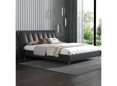 Camas Textil Hotel Lujo Tapicería Asiento Tela Italia Diseñador Cama Dormitorio