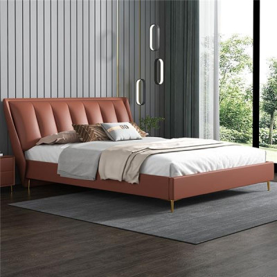 Camas Textil Hotel Lujo Tapicería Asiento Tela Italia Diseñador Cama Dormitorio