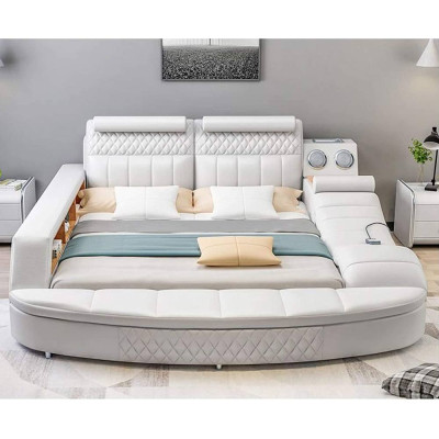 Cama multifuncional cama doble camas cama matrimonial cama tapizada dormitorio