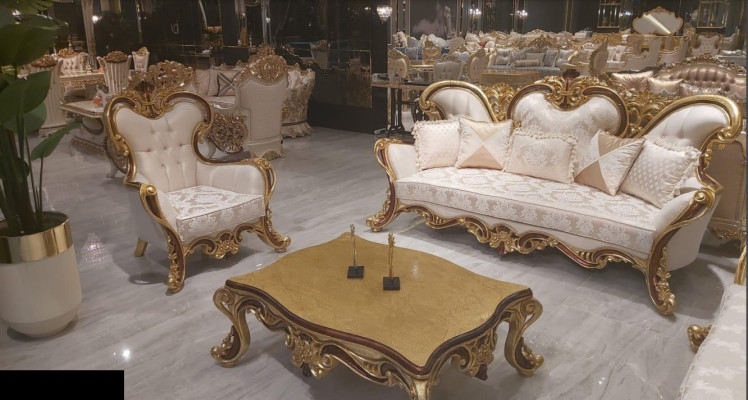 Conjunto de sofás, juego de sofás 3+1 plazas Sofá Sillón Sofás Grupo de tela Sala de estar Nuevo.
