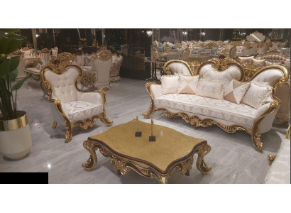 Conjunto de sofás, juego de sofás 3+1 plazas Sofá Sillón Sofás Grupo de tela Sala de estar Nuevo.