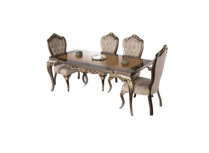 Comedor mesa silla conjunto grupo juego de mesa mesas conjunto de lujo de 5 piezas.