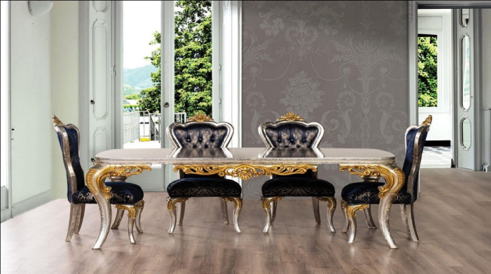 Mesa mesa de comedor mesa de comedor de madera mesas de comedor barrocas es de lujo mesa de comedor de muebles nueva