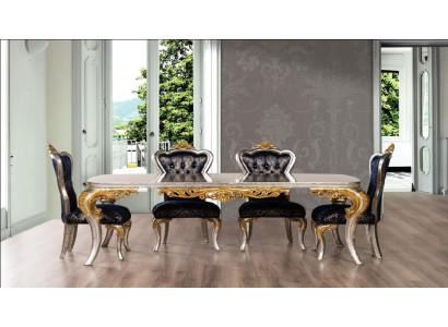 Mesa mesa de comedor mesa de comedor de madera mesas de comedor barrocas es de lujo mesa de comedor de muebles nueva