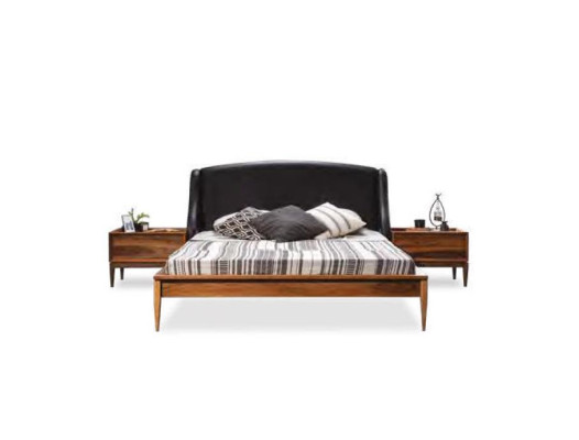 Moderna mesita de noche de madera mesa auxiliar dormitorio muebles de lujo