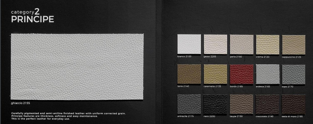 Sofá 3 plazas de cuero blanco muebles de lujo para la sala de estar.