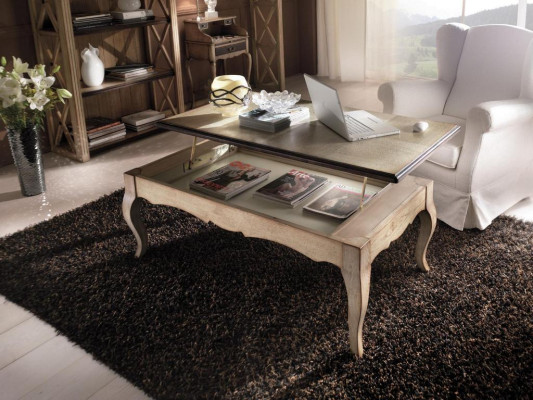 Mesa de café Mesas auxiliares Sala de estar Sofá Nuevo Lujo Diseño de mesa de café Sofá
