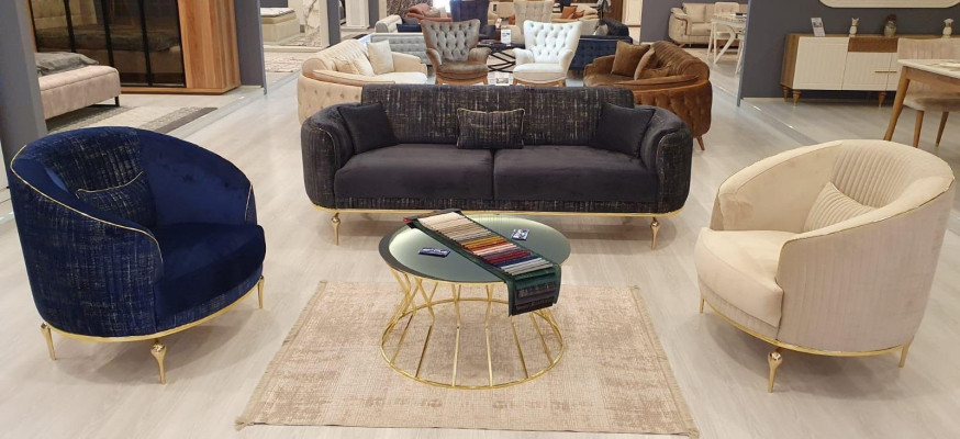 Sofá conjunto 3311 Asiento Sofá Sillón Sofás Asiento Juego Sofá Muebles