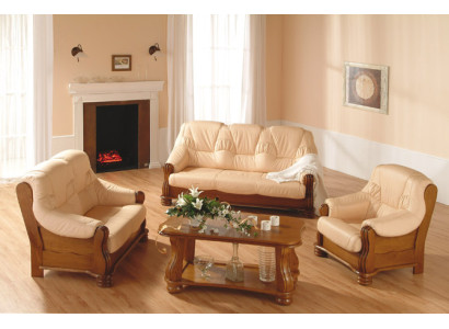 Conjunto de sofás 3+2+2 asientos, sofá de sala de estar clásico, sofás, tapizados, nuevos.