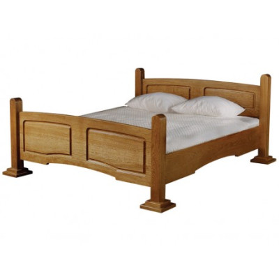 Estilo antiguo Cama clásica Cama doble Camas Dormitorio Madera 60/180cm