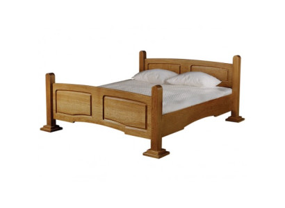 Estilo antiguo Cama clásica Cama doble Camas Dormitorio Madera 60/180cm