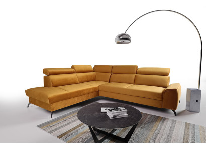Sofá en forma de L Nuevo Moderno Sofá-cama moderno esquinero Acolchado Mueble