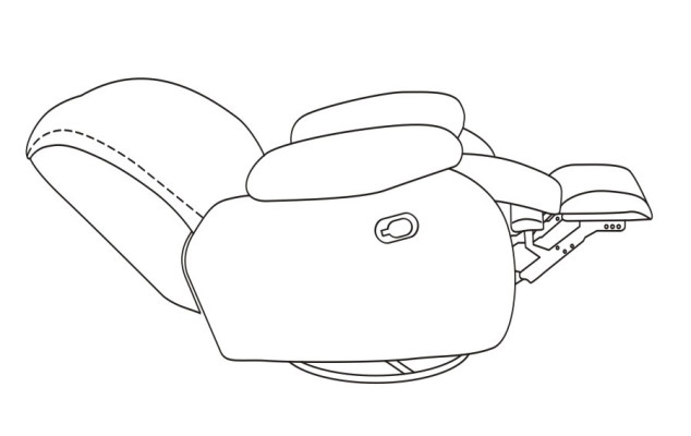 Sillón Regan Diseño Sofás Tela Sofás de Cuero Relax Lounge Asiento Moderno