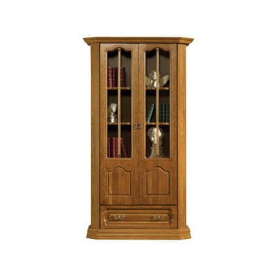 Vitrina clásica Cómodas vitrinas gabinete de vidrio vitrina de vidrio